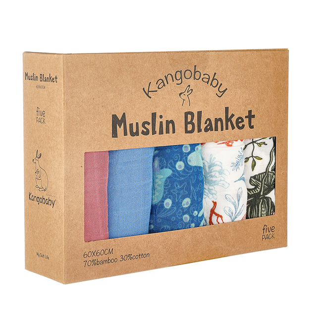 Kit Cueiro Muslin 60cm - 5un