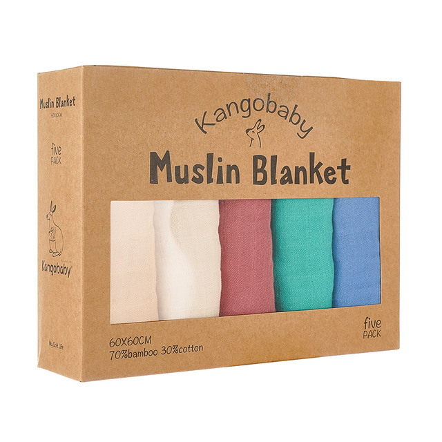 Kit Cueiro Muslin 60cm - 5un