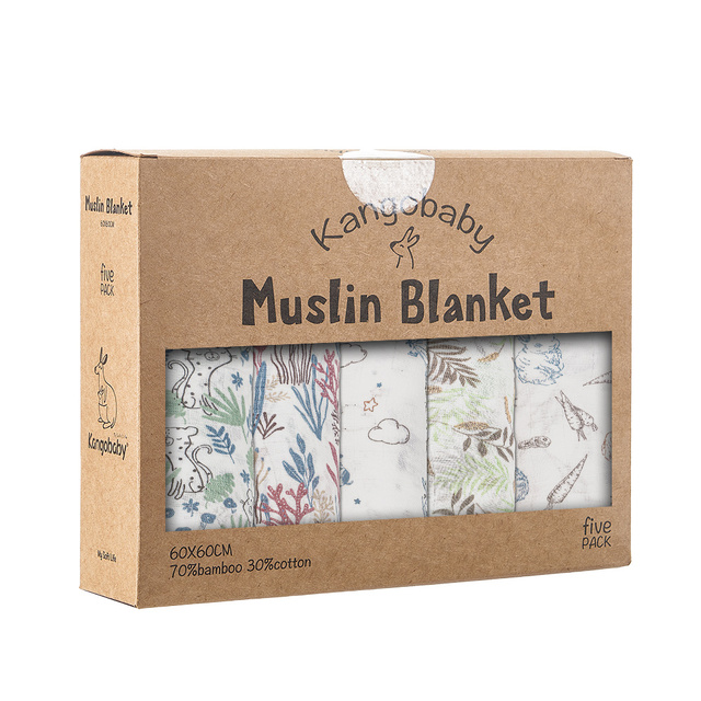 Kit Cueiro Muslin 60cm - 5un