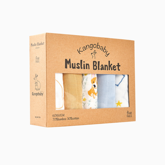 Kit Cueiro Muslin 60cm - 5un