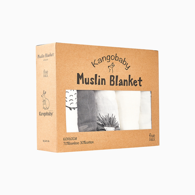 Kit Cueiro Muslin 60cm - 5un