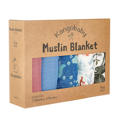 Kit Cueiro Muslin 60cm - 5un