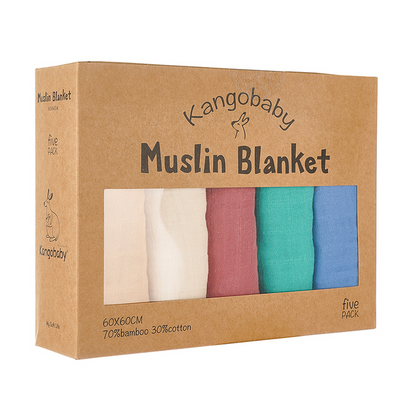 Kit Cueiro Muslin 60cm - 5un