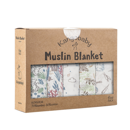 Kit Cueiro Muslin 60cm - 5un