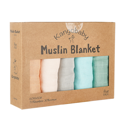Kit Cueiro Muslin 60cm - 5un