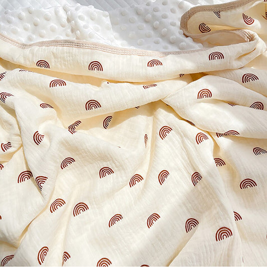 Cobertor Muslin Algodão Bolha